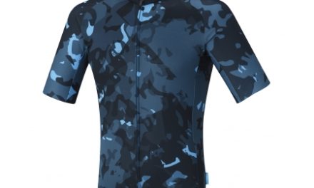 Shimano Breakaway – Cykeltrøje med korte ærmer – Neonblå