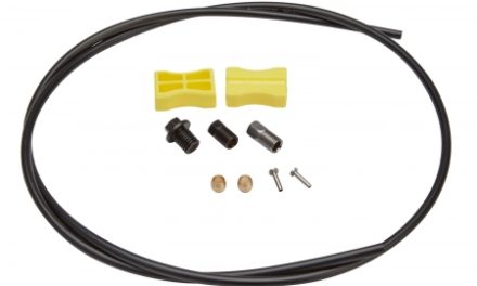 Shimano Bremseslange – model SM-BH90-JK-SSR – 1000mm lang – Sort