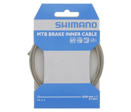 Shimano Bremsewire – MTB rustfri – 1,6x2050mm lang