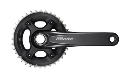Shimano Deore – Kranksæt FC-M6000 – Sort Double 36-26 tands – 170 mm Pedalarme
