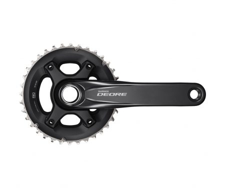 Shimano Deore – Kranksæt FC-M6000 – Sort Double 38-28 tands – 175 mm Pedalarme