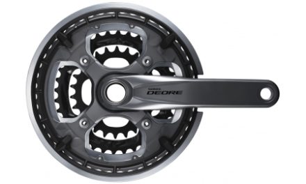 Shimano Deore – Kranksæt FC-T6010 – Triple 48-36-26 tands 175 mm pedalarme