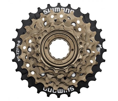 Shimano Frikrans – MF-TZ500 – 6 gear 14-28 tands med gevind