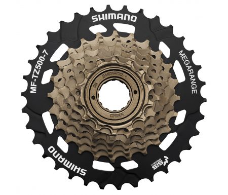 Shimano Frikrans – MF-TZ500 – 7 gear 14-28 tands med gevind