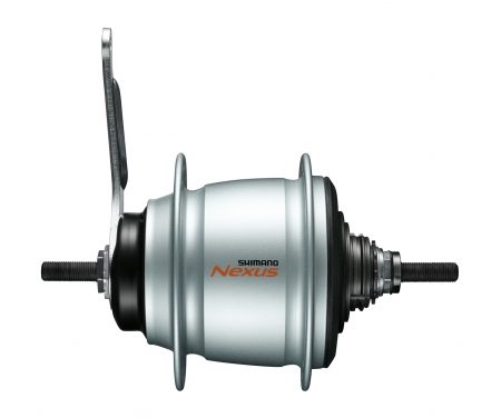 Shimano Nexus – Bagnav med 8 gear og fodbremse – Type SG-C6001-8C – Sølv