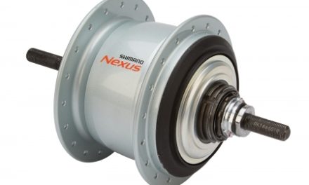 Shimano Nexus – Bagnav med 8 gear og friløb og til rullebremse – Type SG-C6000-8R – Sølv