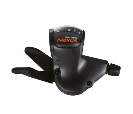 Shimano Nexus SL-RS50 Rapidfire plus – Skiftegreb – 7 Gear inklusiv kabel – Sort