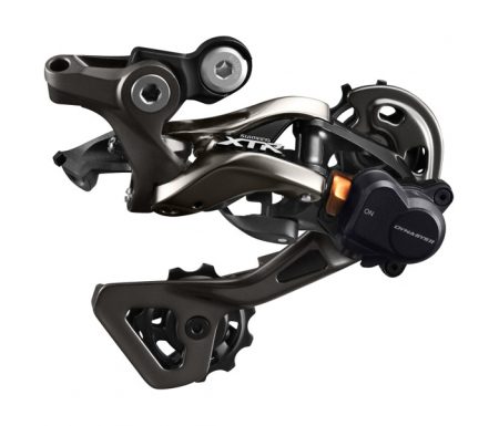 Shimano RD-M9000 XTR Shadow RD+ Bagskifter med lang laske – 11 gear Sort