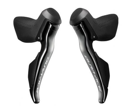 Shimano STI – Dura Ace ST-R9150 Di2- Grebsæt – 2 x11 gear – Mørkegrå