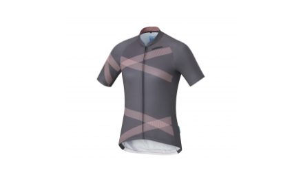 Shimano Team – Cykeltrøje Dame med korte ærmer – Grå