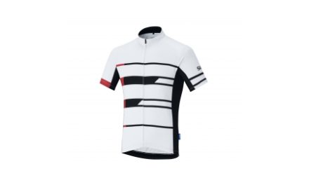 Shimano Team – Cykeltrøje med korte ærmer – Hvid