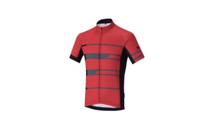 Shimano Team – Cykeltrøje med korte ærmer – Rød