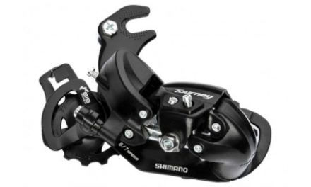 Shimano Tourney – Bagskifter RD-TY300 Sort – Til 6 eller 7 gear – Med klo til montering