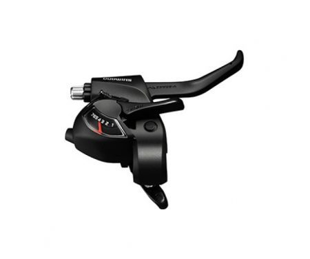 Shimano Tourney – Skifte- og bremsegreb højre – Til 6 gear – med display – Sort