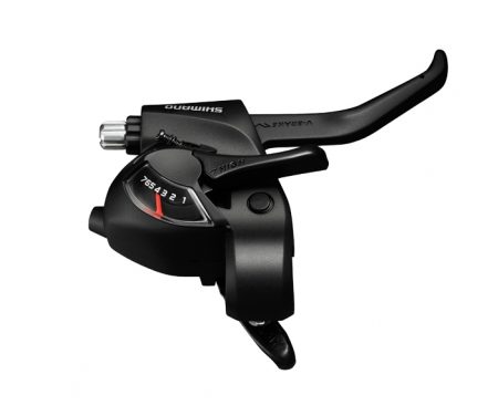 Shimano Tourney – Skifte- og bremsegreb venstre – Til 7 gear – med display – Sort