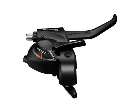 Shimano Tourney – Skifte- og bremsegreb venstre – Til 7 gear – med display – Sort