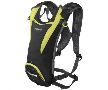 Shimano Unzen 2 – Rygsæk med vandbeholder – Lime/Sort