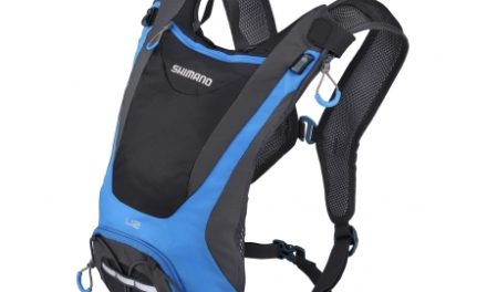 Shimano Unzen 2 – Rygsæk med vandbeholder – Sort/Blå