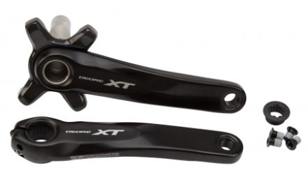 Shimano XT – Kranksæt FC-M8000 – Sort Single uden klinge 175 mm Pedalarme