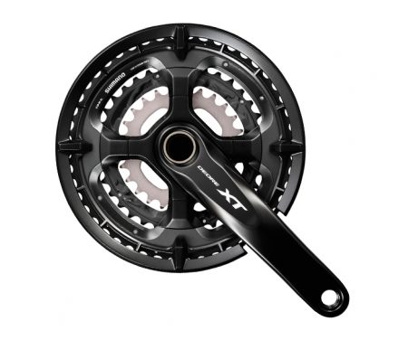 Shimano XT – Kranksæt FC-T8000 – Triple 48-36-26 tands 175 mm pedalarme
