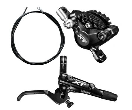 Shimano XT M8000 – Hydraulisk bremsesæt – Bag/højre – Resin