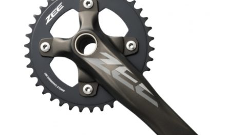 Shimano ZEE kranksæt Sort Enkelt 36 tands til 68/73mm krankboks 175mm pedalarme
