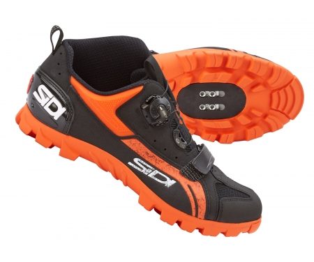 Sidi Defender – MTB/enduro cykelsko – Sort/orange