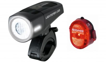 Sigma Lightster/Nugget II – Cykellygtesæt  – USB opladelig