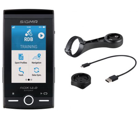 Sigma ROX 12.0 Sport – Cykelcomputer med GPS – Grå