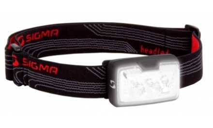 Sigma Sport Headled – Pandelampe med 5 dioder – 3 Lux – 2 funktioner