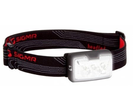 Sigma Sport Headled – Pandelampe med 5 dioder – 3 Lux – 2 funktioner