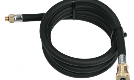 SKS Pumpeslange med messing hoved til Rennkompressor