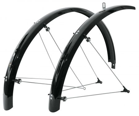 SKS Skærmsæt Bluemels 700c x 35 mm – sort – Olympic Racer – inkl. stivere