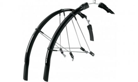 SKS Skærmsæt – Raceblade Long – sort – inkl. stivere