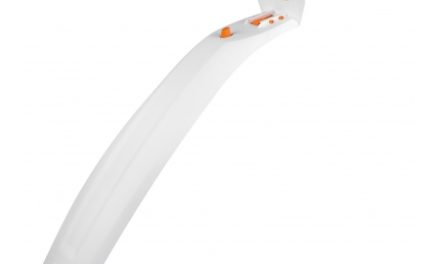 SKS Stumpskærm Shockboard XL – front – hvid – 26"/29"