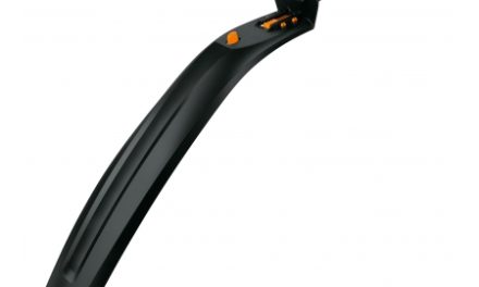 SKS Stumpskærm Shockboard XL – front – sort – 26"