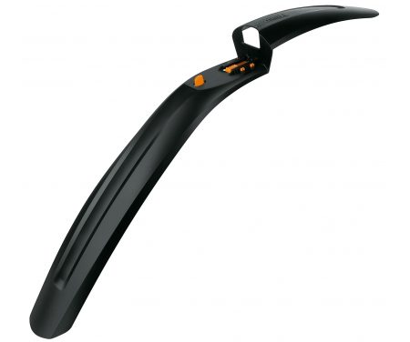 SKS Stumpskærm Shockboard XL – front – sort – 26"