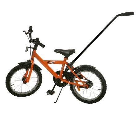 Skubbestang til børnecykel