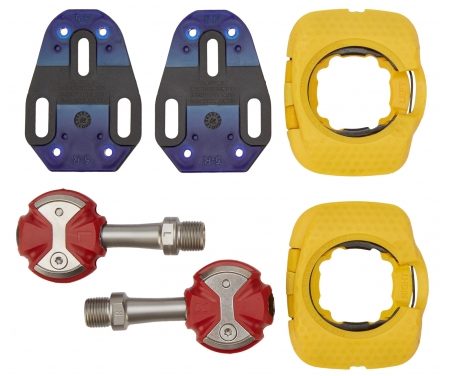 Speedplay Zero Stainless – Racerpedaler – Walkable – Rød