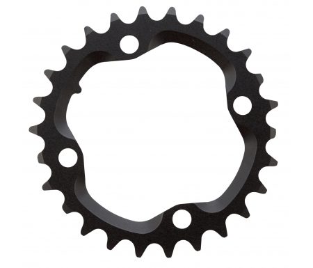 Sram 26T klinge Ø80 4 huller sort