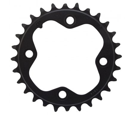 Sram 28T klinge Ø80 4 huller sort