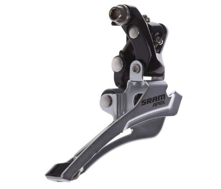 Sram Apex forskifter –  2 x 10 gear til pålodning – Sort