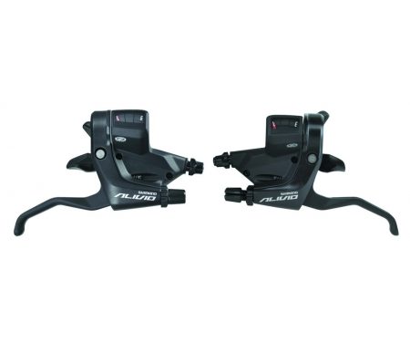 STI skifte og bremsegreb sæt Shimano Alivio 3×9 gear Sort