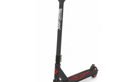 Street Surfing Torpedo – Løbehjul til børn og begyndere – Sort/Rød