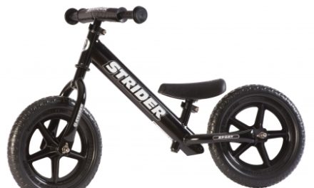 Strider Sport – Løbecykel – Sort
