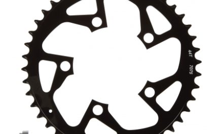 Stronglight 44T Klinge – ø94mm 5 hul – Zicral alu – Sort