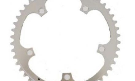 Stronglight klinge – 39 tands – ø130 – 5 huller – 9/10 speed – Zicral alu – Sølv