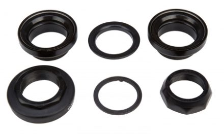 Styrfittings 1.1/8" Sort.