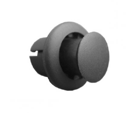 Styrpropper 2 delt i sort pvc.