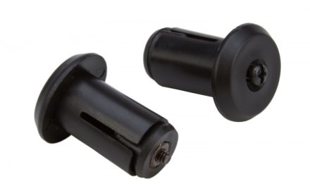 Styrpropper med ekspander,Sort.